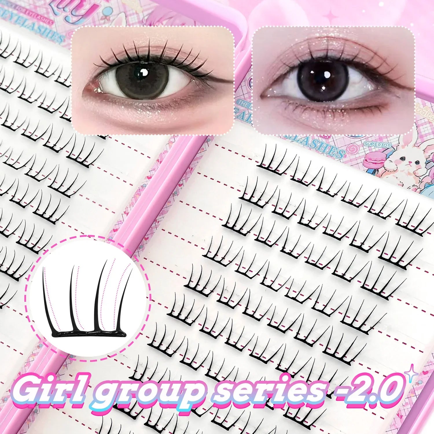K-pop Glam Easy Eyelashes