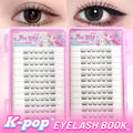 【K-pop 2.0 Style】Self-Adhesive False Eyelashes - No Glue Needed, Easy to Wear in Seconds, Trendy for Daily/Party Eye Makeup
