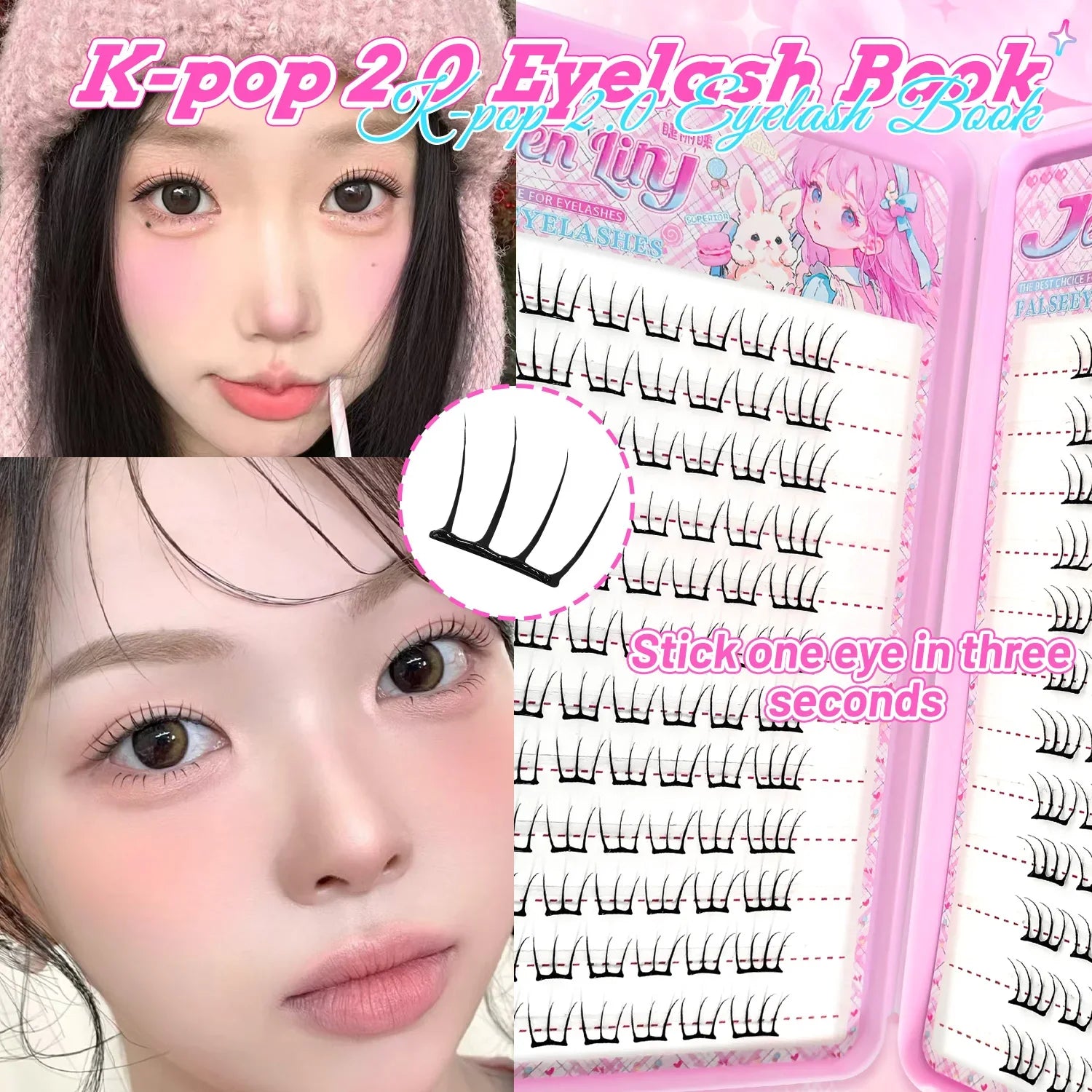 K-pop Glam Easy Eyelashes
